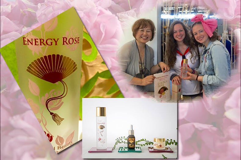 高品質なブルガリア産のバラ化粧品「ENERGY　CAMPFIRE　ROSE」を商品化する！　(キャンプファイヤー)