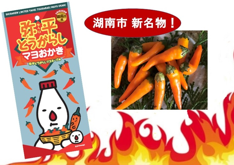 湖南市新名物“弥平とうがらしマヨおかき”を作りたい！ - CAMPFIRE