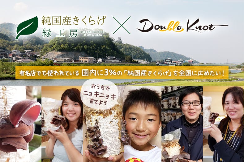 有名店でも使われる、国内に3％だけの「純国産きくらげ」を全国に広めたい！ - CAMPFIRE (キャンプファイヤー)