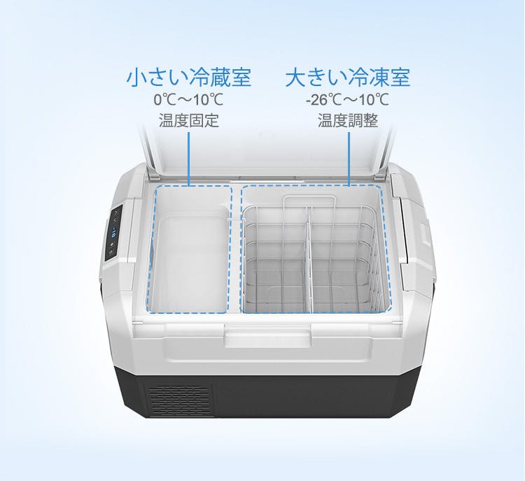 ポータブル冷蔵冷凍庫、募集スタート！ - CAMPFIRE (キャンプファイヤー)