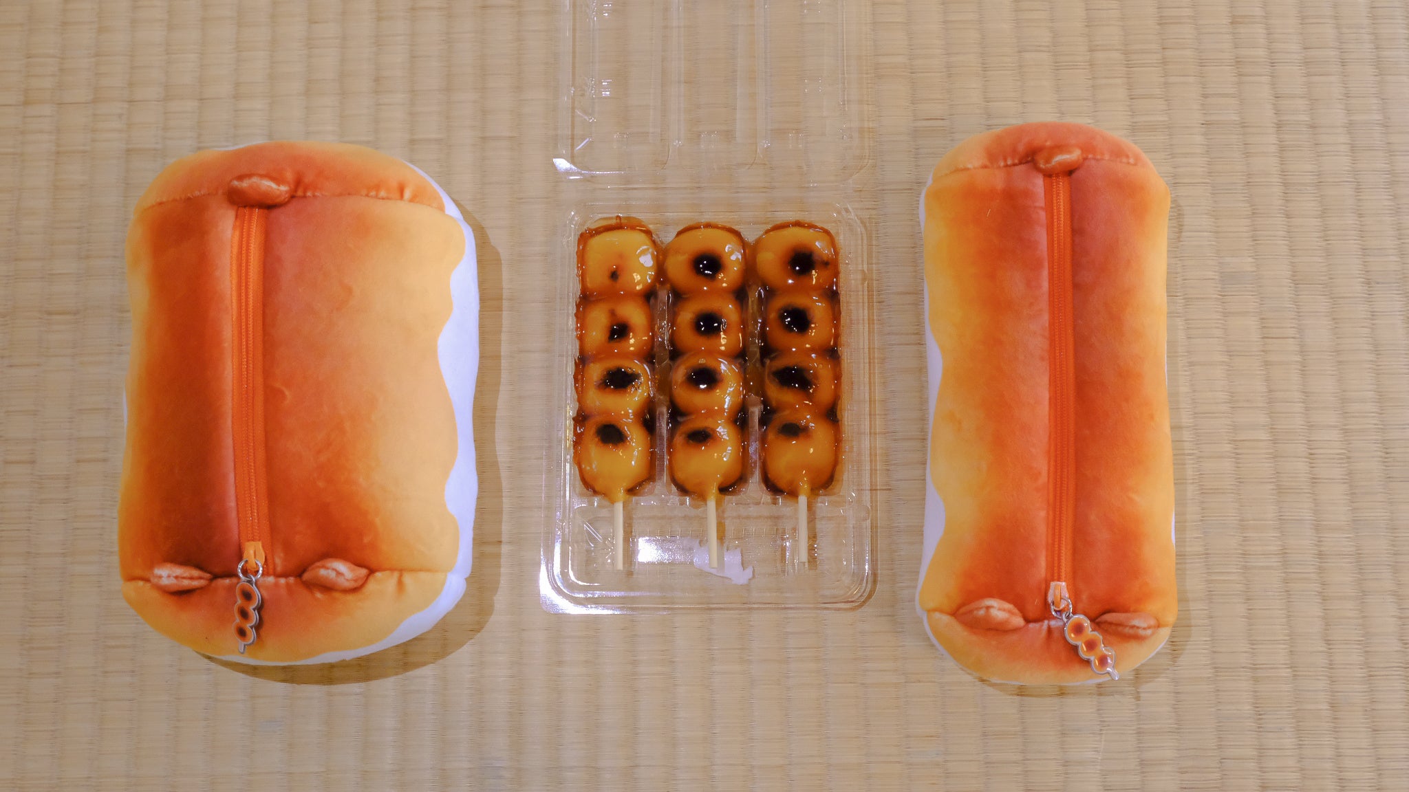 みたらしにゃんこ フカフカで癒されるペンケース・ポーチ商品化