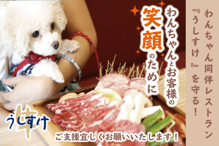 笑顔のために わんちゃん同伴レストラン うしすけ を守ろう Campfire キャンプファイヤー