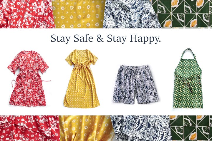 おうち時間に彩りを インドネシアから手染めのバティックアイテム ウエアをお届けへのコメント Campfire キャンプファイヤー