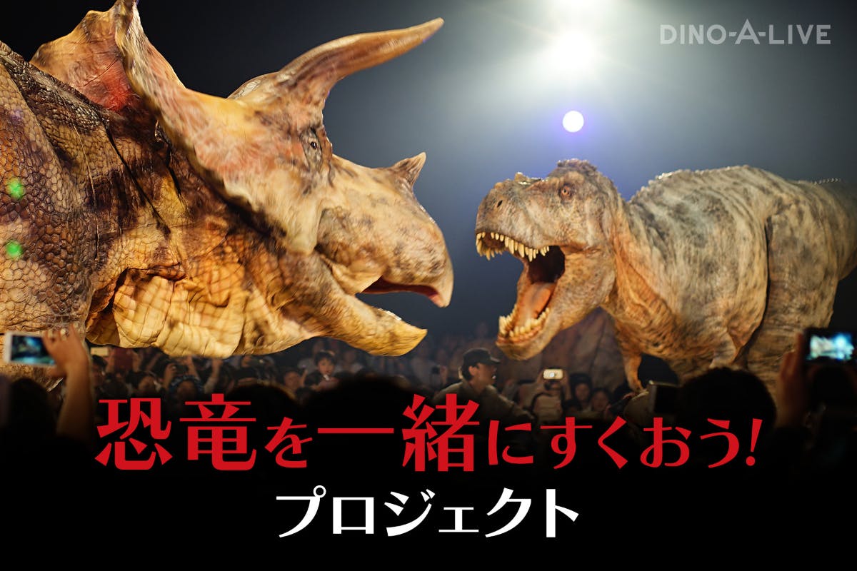 Dino A Live 恐竜を一緒にすくおう プロジェクト Campfire キャンプファイヤー