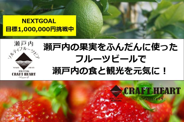 瀬戸内果実を使ったフルーツビールで瀬戸内の食と観光を元気に Campfire キャンプファイヤー