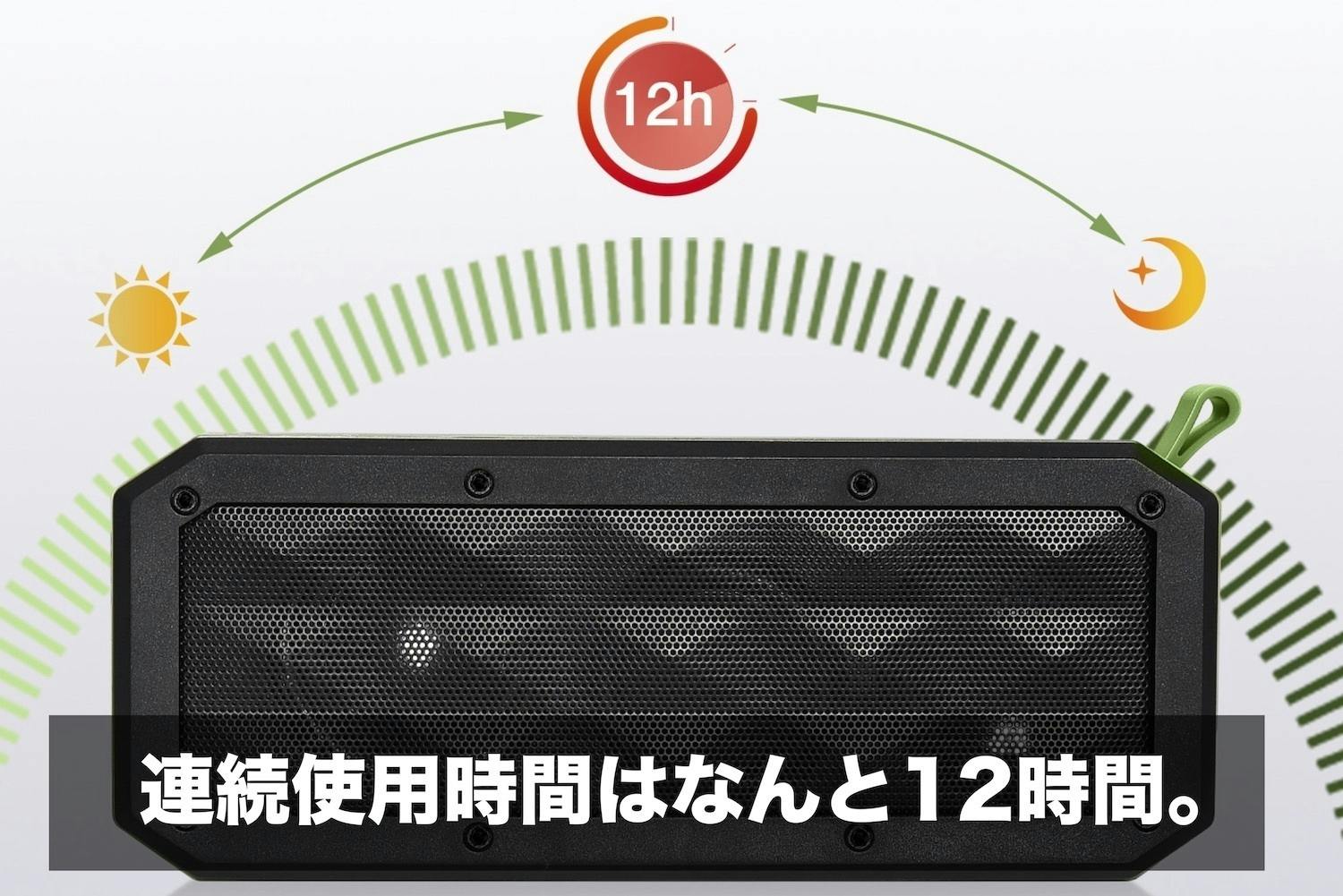 Bluetooth スピーカー | Uandear IPX7 防水 ワイヤレスス - スピーカー