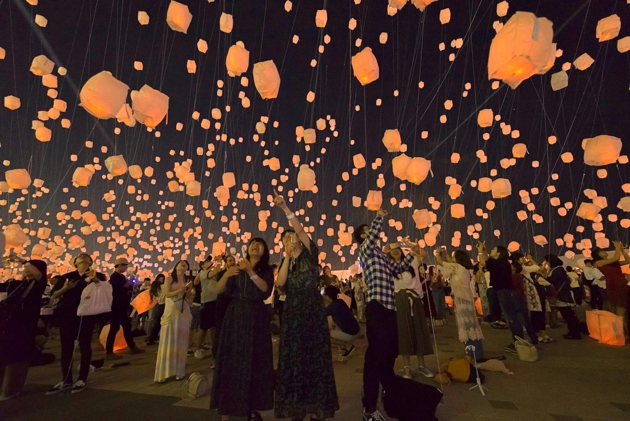 値下げ！！ 京都七夕スカイランタン祭り チケット 8/14分 2人