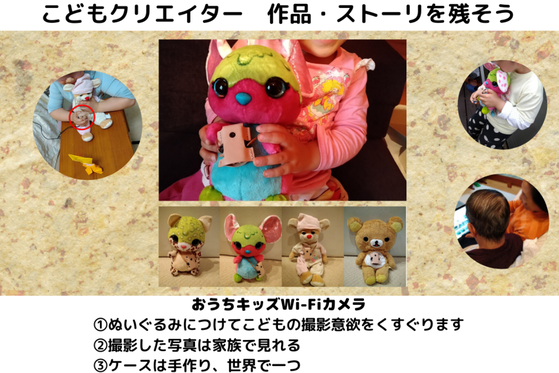 こどもクリエイター おうちキッズ Wi Fiカメラ Campfire キャンプファイヤー