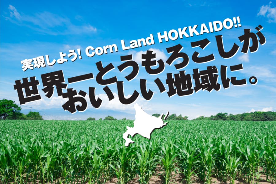 しろみつとろきび」が危ない！北海道江別市を世界一おいしいとうもろこしの産地に！ - CAMPFIRE (キャンプファイヤー)