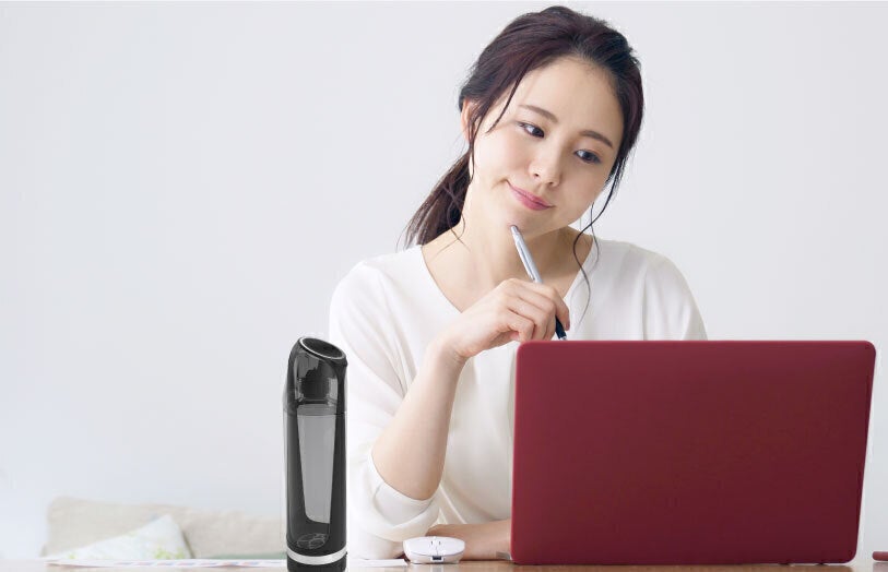 水素水生成ボトル UNH2O 高濃度1000ppb 5分で生成 - CAMPFIRE