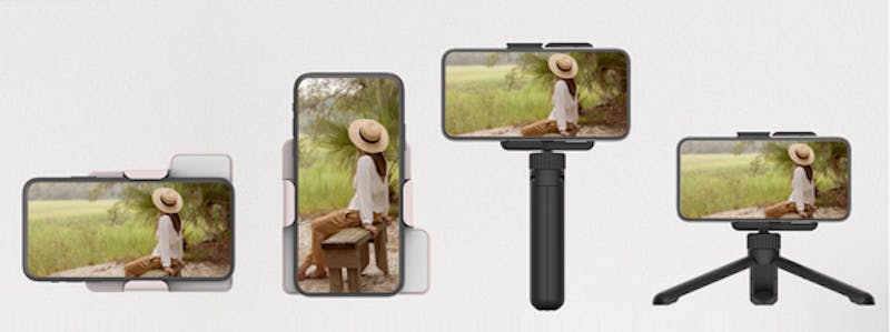 写真も動画も、手軽に視聴・撮影できる、4WAYスマホスタンド ...
