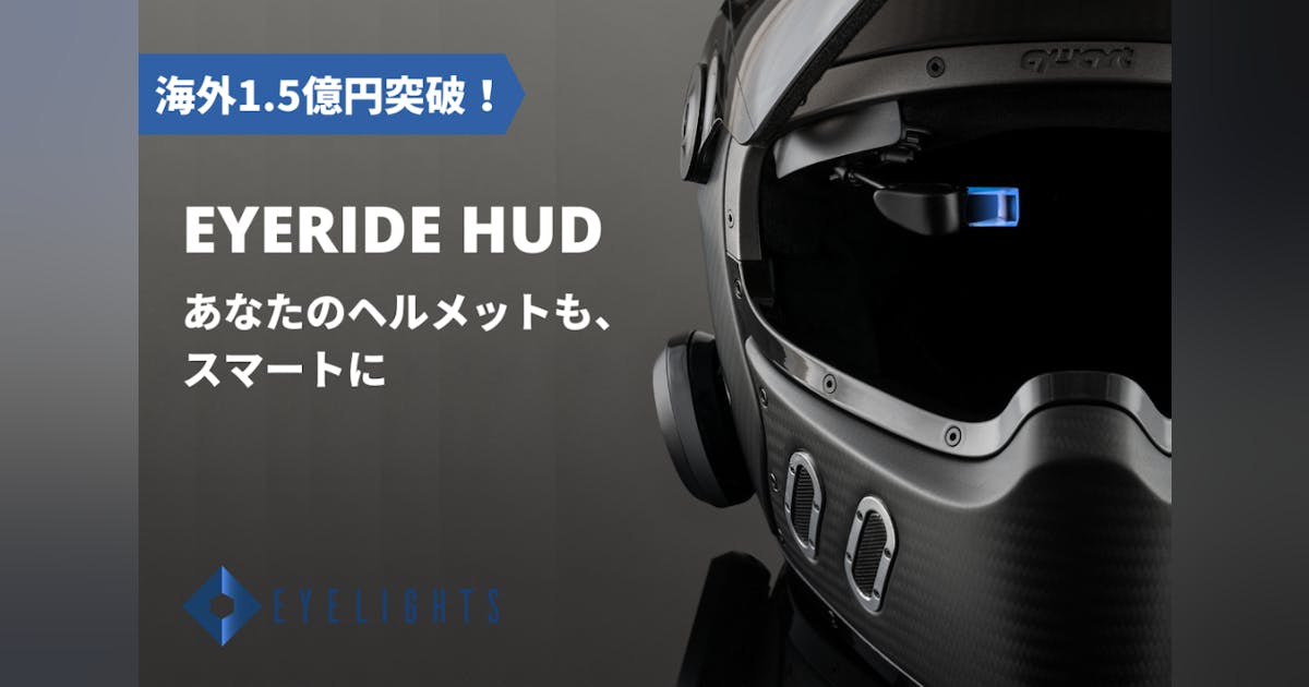 EyeRide HUD : あなたのヘルメットもスマートヘルメットに - CAMPFIRE EyeRide HUD : あなたのヘルメットもスマートヘルメットに - CAMPFIRE