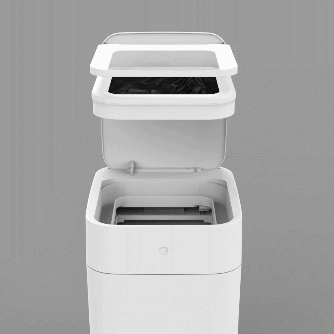 もはやロボット？世界初全自動スマートゴミ箱『TOWNEW』自動開閉・梱包・交換