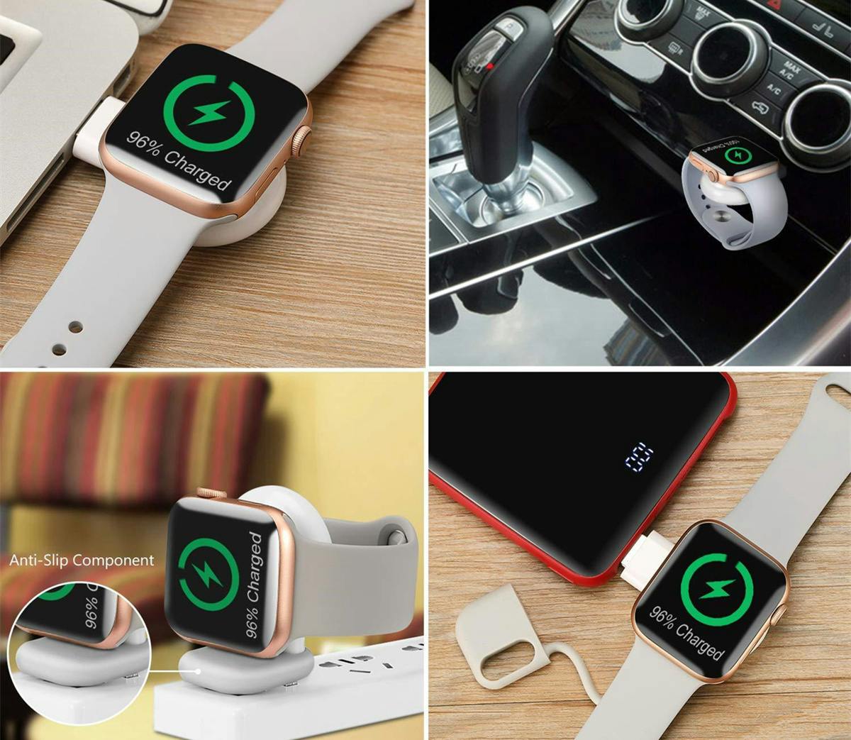 両面使用できるコンパクトapple Watch ポータブルワイヤレス充電器 Campfire キャンプファイヤー 両面使用できるコンパクトapple Watch ポータブルワイヤレス充電器 Campfire キャンプファイヤー