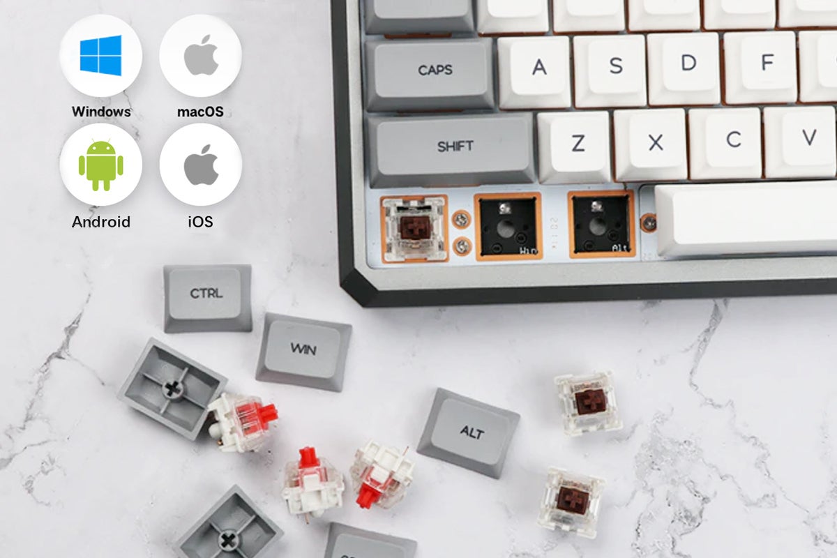 家とオフィスに最適な入力機！Epomaker GK68XSメカニカルキーボード