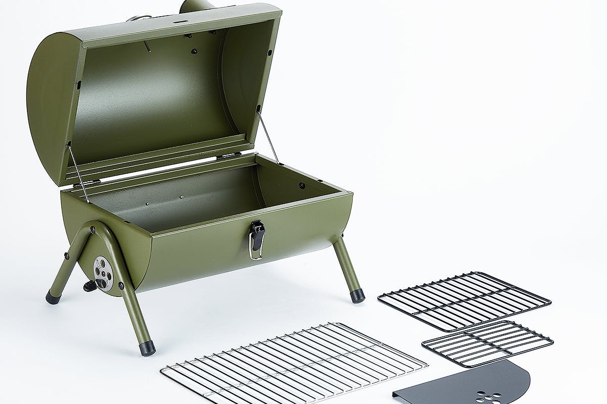 グリル ロースト スモーク調理対応 蓋付きbbqコンロ Manron Campfire キャンプファイヤー グリル ロースト スモーク調理対応 蓋付きbbqコンロ Manron Campfire キャンプファイヤー