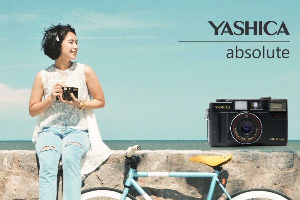 初心者からプロまで使えるフィルムカメラ Yashica Mf 2 フィルム付 Campfire キャンプファイヤー