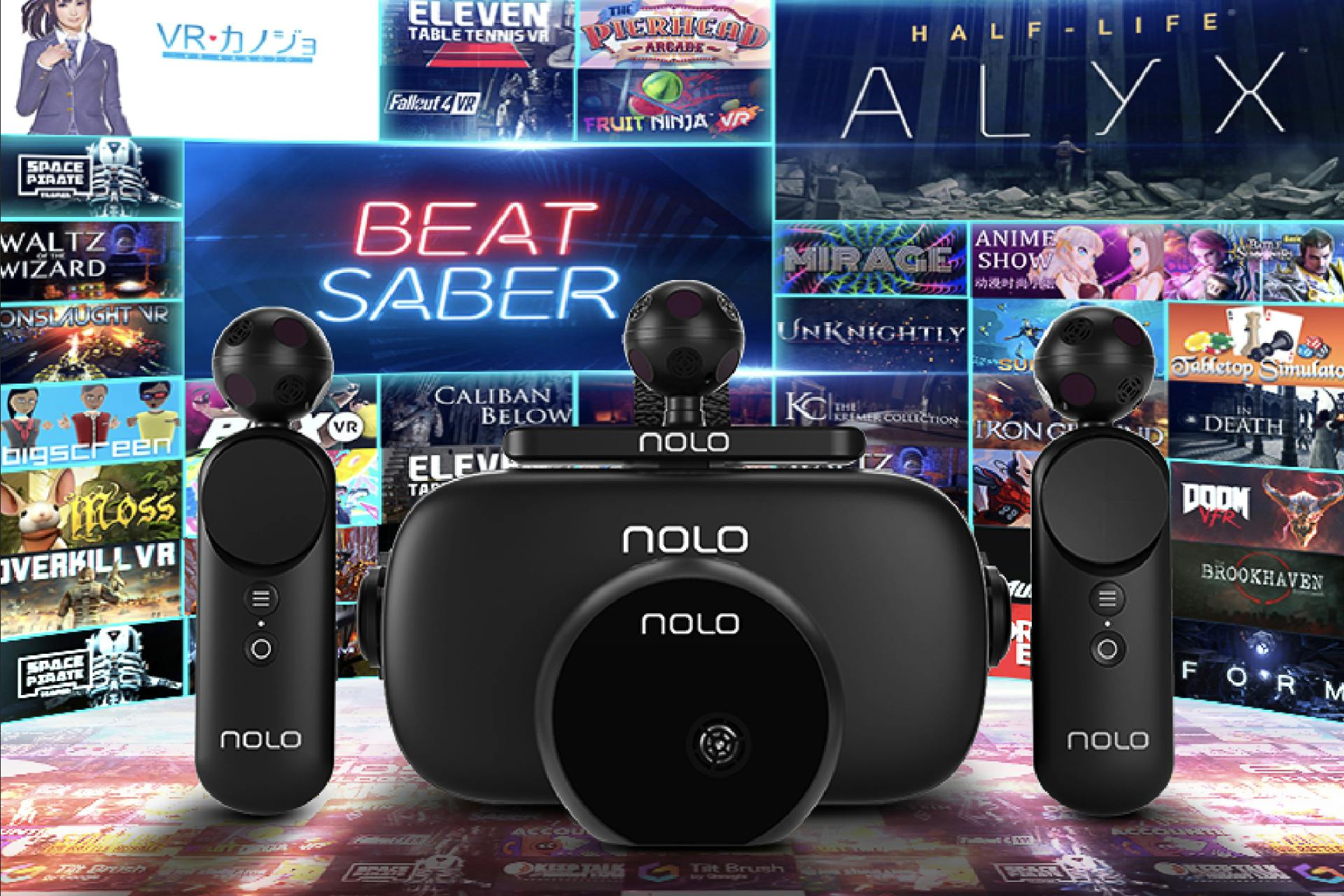スマホが6DoF対応の次世代VRに！トラッキングヘッドセット NOLO VR - CAMPFIRE (キャンプファイヤー)