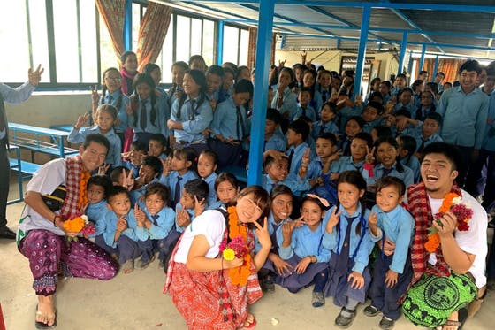 南アジア最貧国ネパールのこどもたちのため、図書館を建設したい！！！