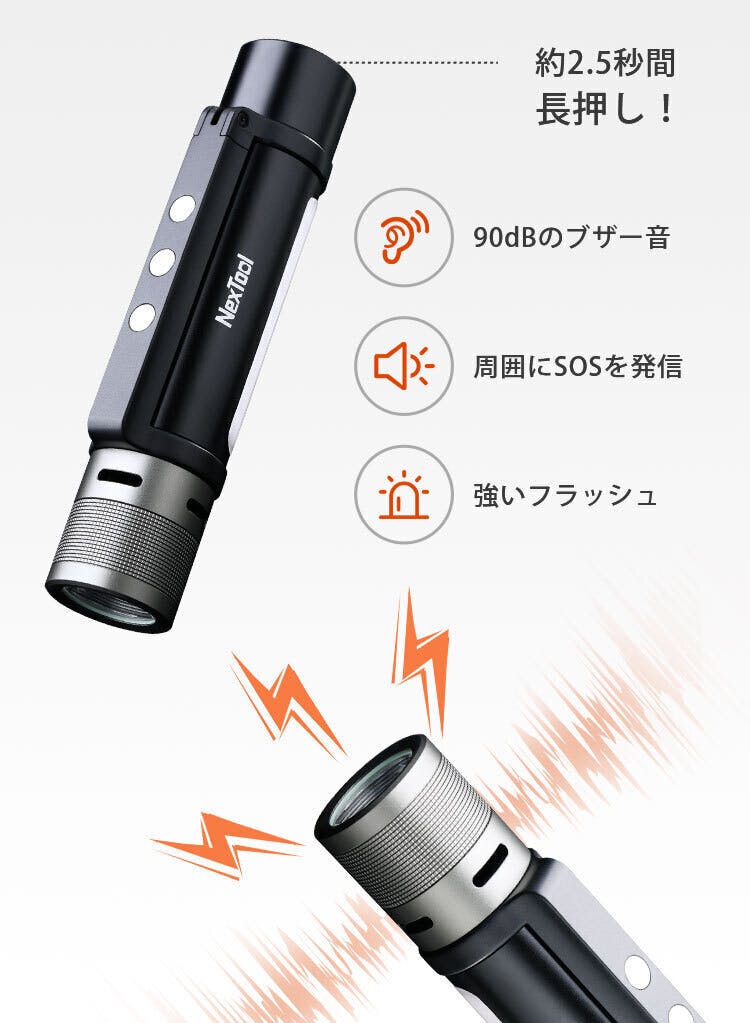 90dbブザー音 激しいフラッシュで防犯対策 防犯懐中電灯 Thunder Campfire キャンプファイヤー 90dbブザー音 激しいフラッシュで防犯対策 防犯懐中電灯 Thunder Campfire キャンプファイヤー