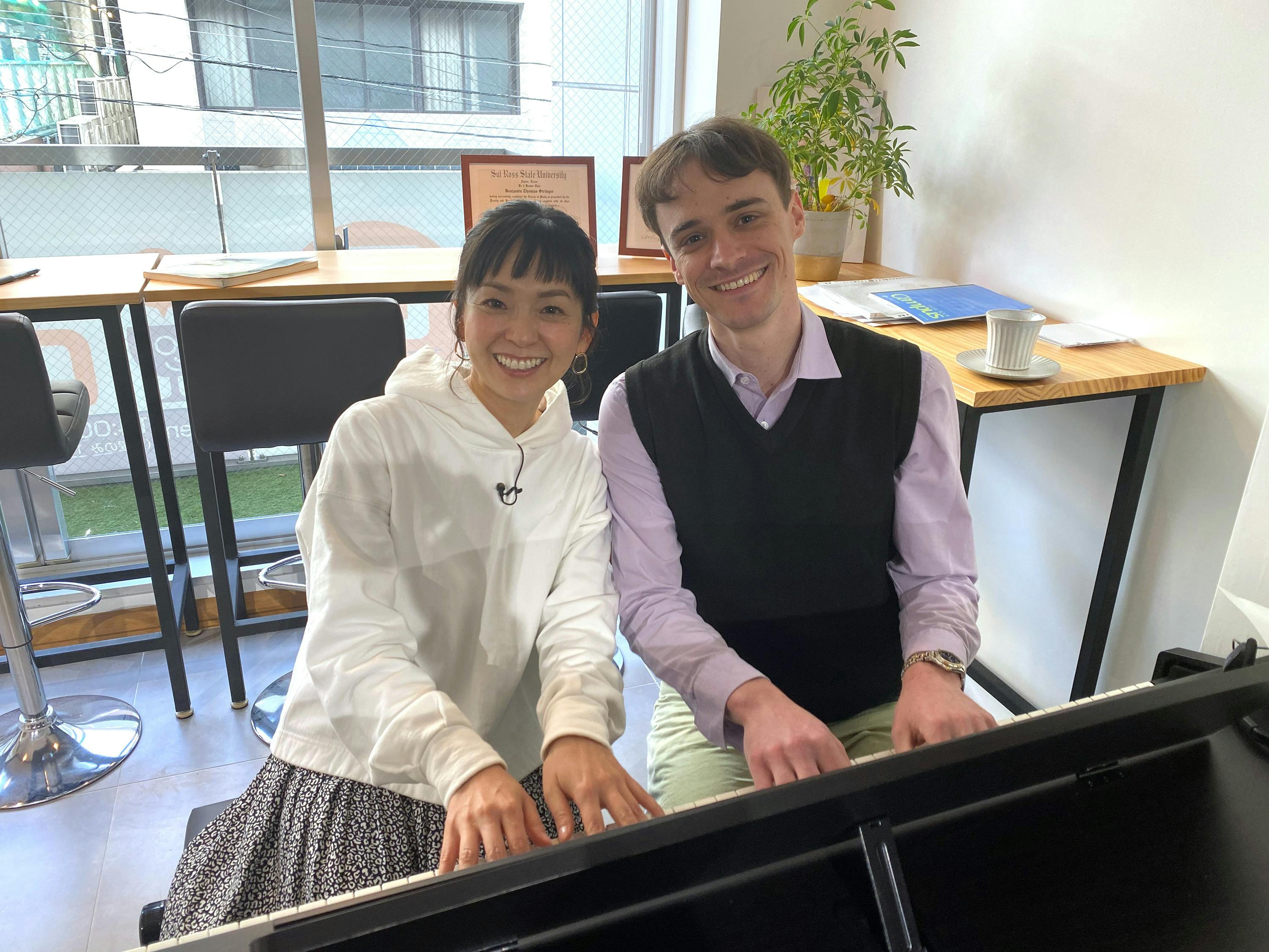 ピアノと英語が同時に学べる 英語でピアノ レッスンをより良くする為に Campfire キャンプファイヤー ピアノと英語が同時に学べる 英語でピアノ レッスンをより良くする為に Campfire キャンプファイヤー