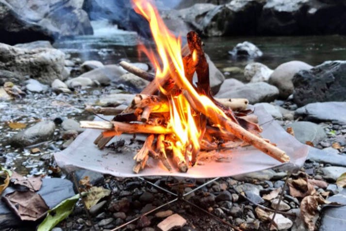 超軽量 スポーク焚き火台 Campfire キャンプファイヤー