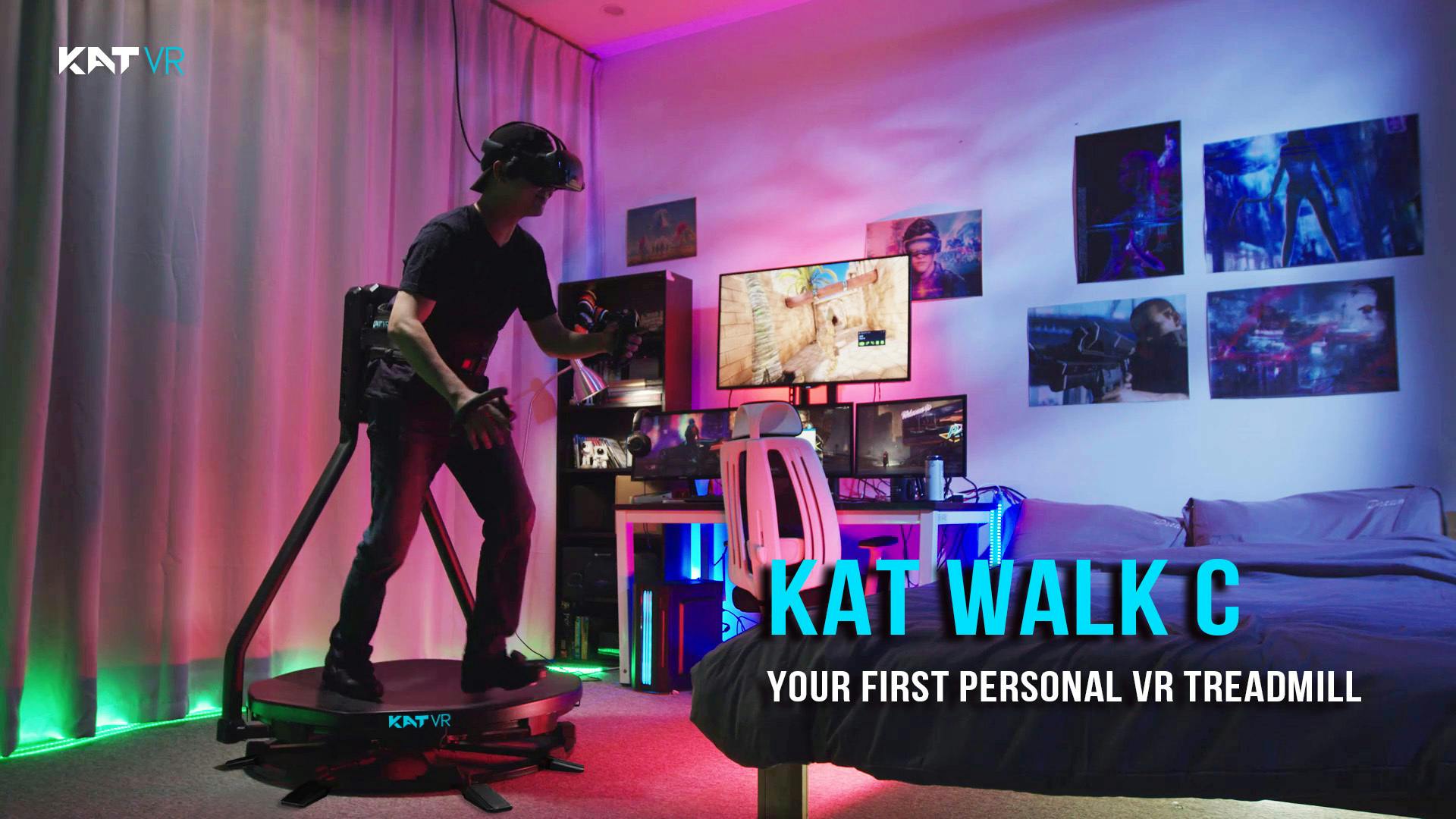 まるでsf映画 歩行型vrルームランナーkatwalkcが日本販売開始 Campfire キャンプファイヤー まるでsf映画 歩行型vrルームランナーkatwalkcが日本販売開始 Campfire キャンプファイヤー