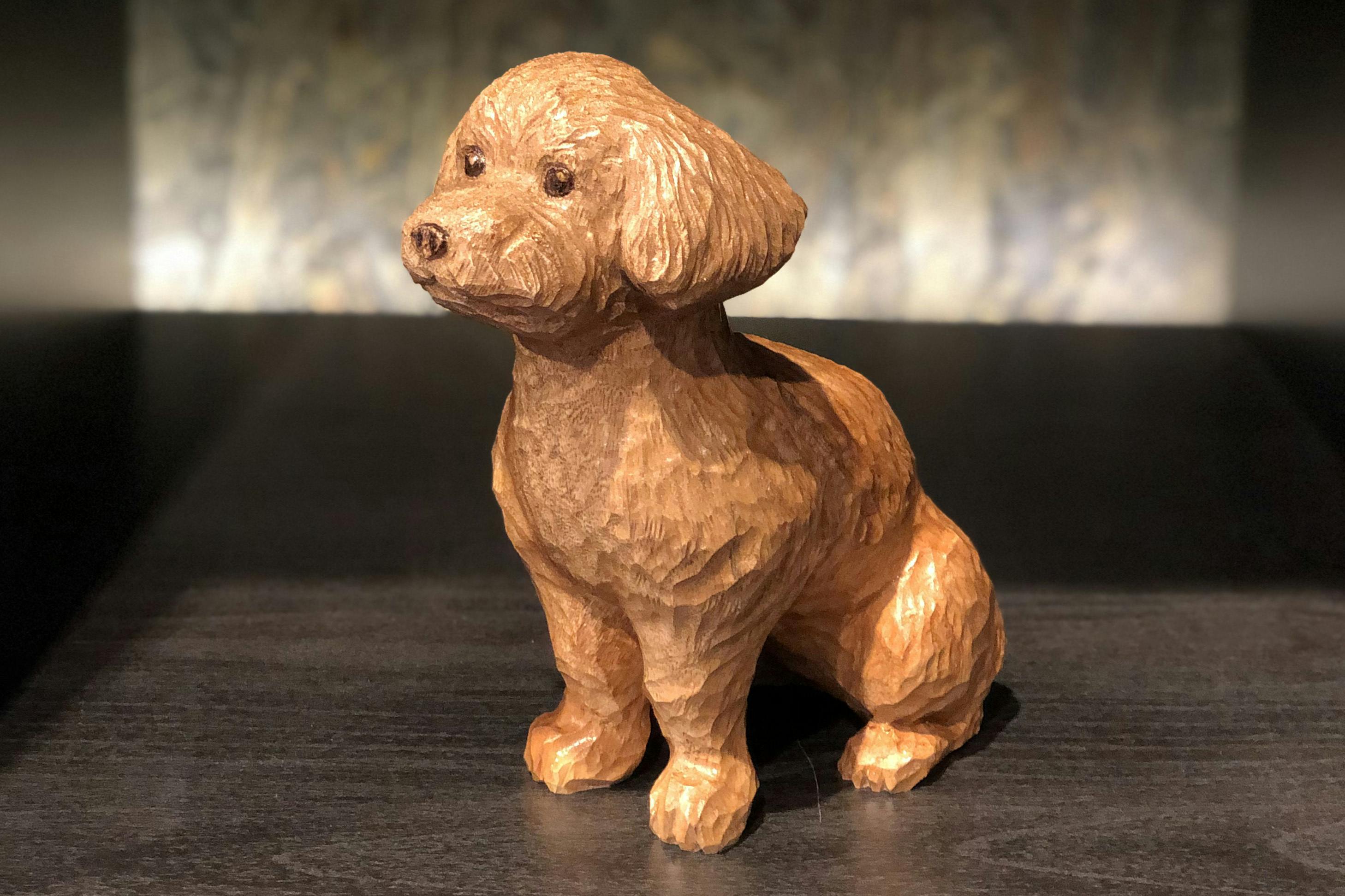 ペットの思い出を伝統工芸師が彫刻に残し 飼い主の一生の思い出にしてもらいたい Campfire キャンプファイヤー ペットの思い出を伝統工芸師が彫刻に残し 飼い主の一生の思い出にしてもらいたい Campfire キャンプファイヤー