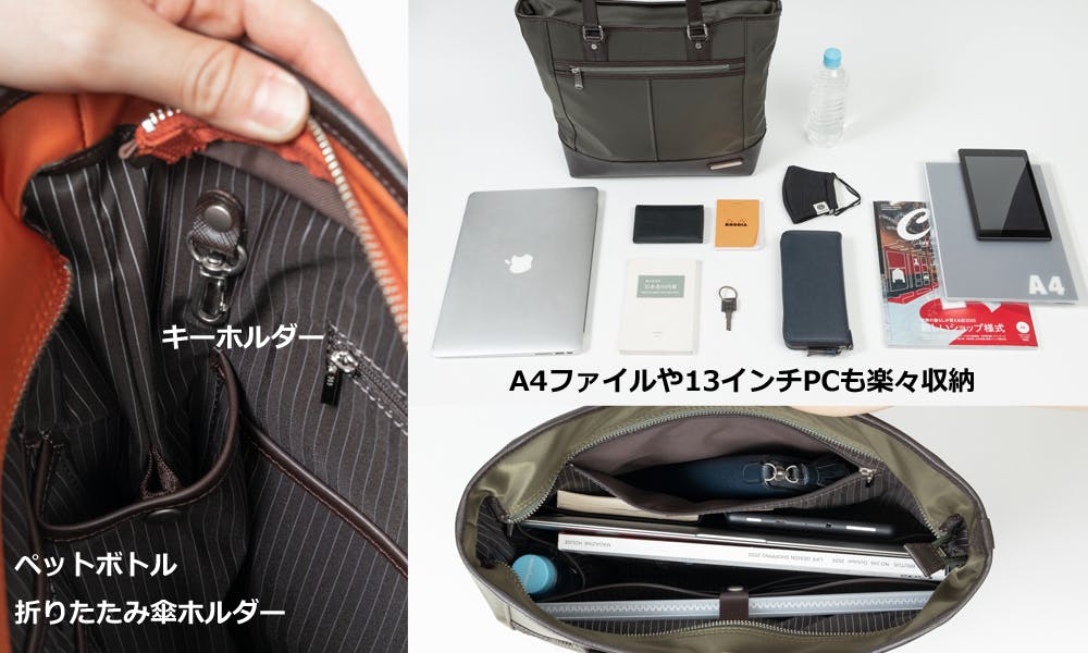 Innfith ハイブランドクオリティに挑戦 日本製 高級ナイロントートバッグ Campfire キャンプファイヤー Innfith ハイブランドクオリティに挑戦 日本製 高級ナイロントートバッグ Campfire キャンプファイヤー