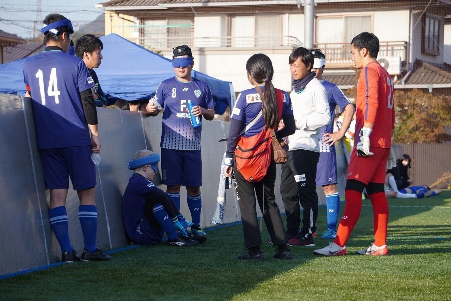 ブラインドサッカー ラッキーストライカーズ福岡 未来に繋げるプロジェクト Campfire キャンプファイヤー ブラインドサッカー ラッキーストライカーズ福岡 未来に繋げるプロジェクト Campfire キャンプファイヤー