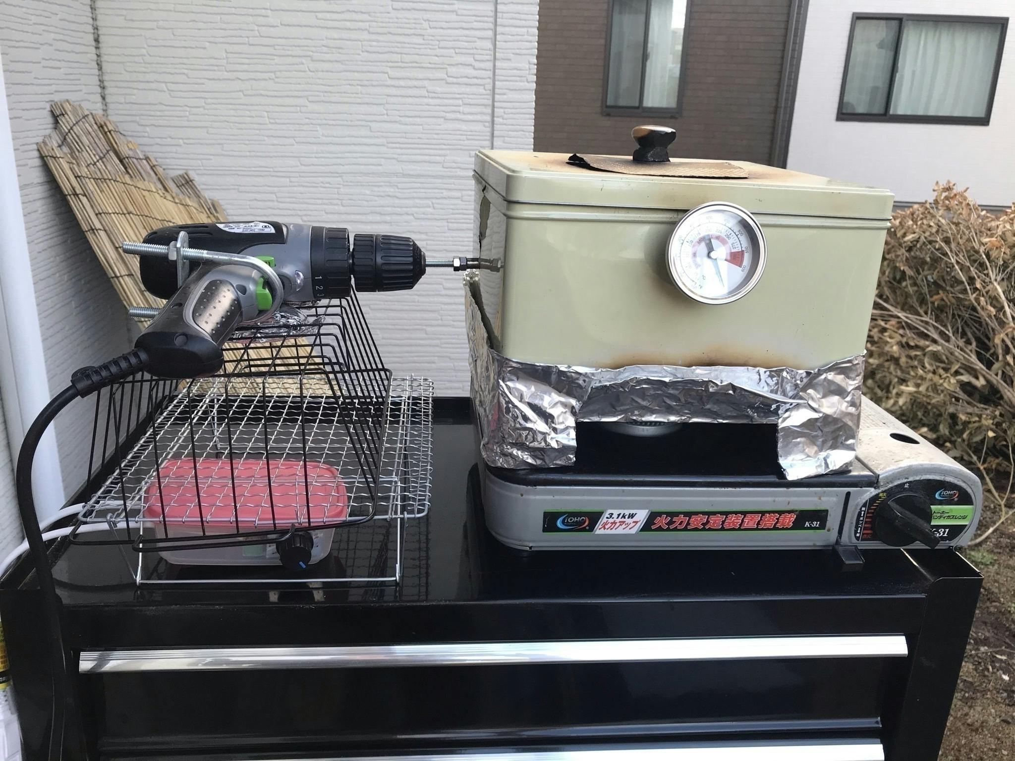 電動コーヒー焙煎機を作くって焙煎しよう！