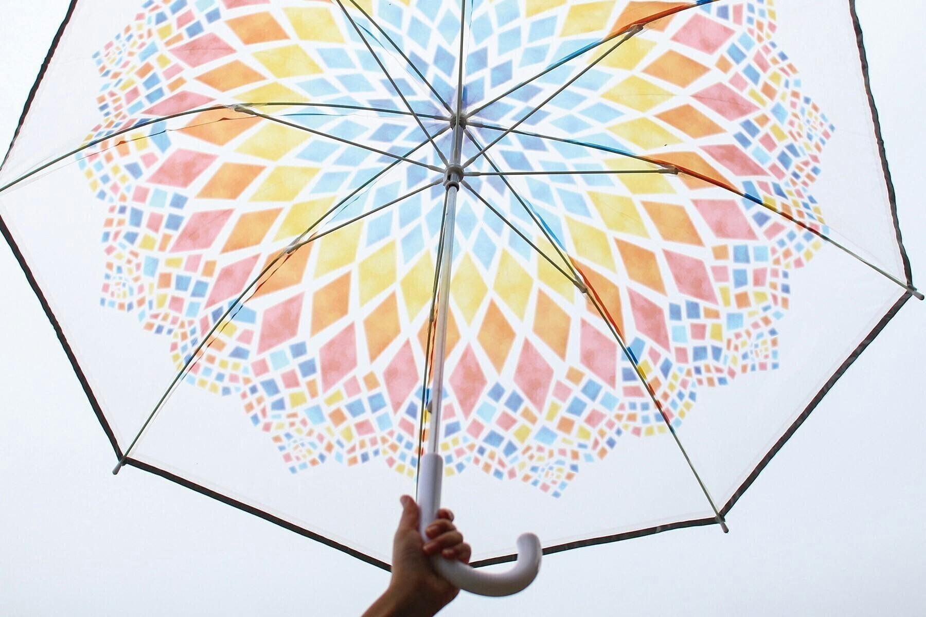 雨の日もハッピーに♬ 傘をさすあなたへ『ハッピークリアアンブレラ』を広めたい！ - CAMPFIRE (キャンプファイヤー)