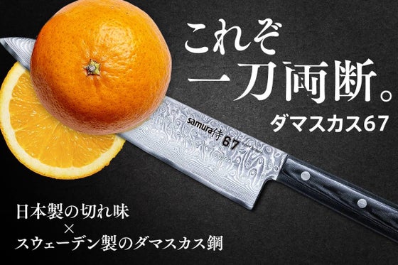 【片手で面白いくらいによく切れる】錆びに強くて美しい。一生使えるダマスカス包丁