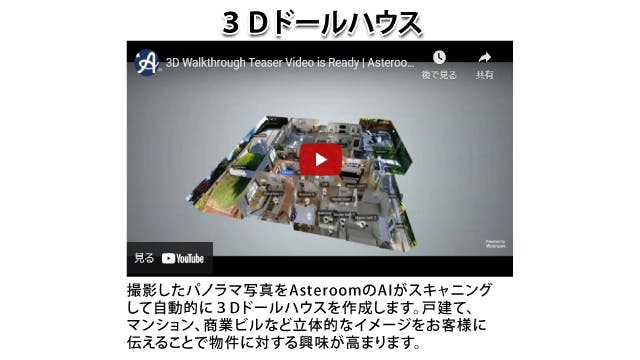 PAPAGO 360° パノラマ VR物件 撮影 作成 3D Tour Kit-