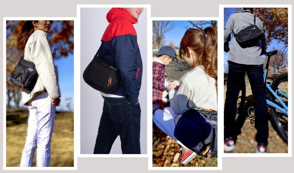 子供とのお出かけも手ぶらで 9個のポケット搭載 財布付き多機能ショルダーバッグ Campfire キャンプファイヤー 子供とのお出かけも手ぶらで 9個のポケット搭載 財布付き多機能ショルダーバッグ Campfire キャンプファイヤー