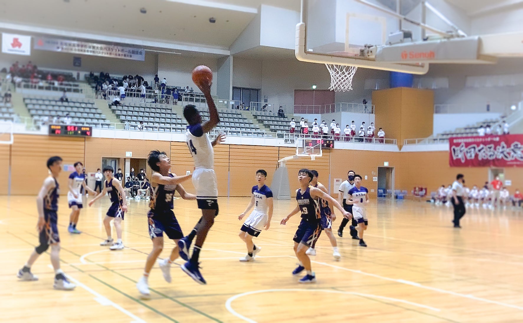 インターハイ 男子バスケ 会場をカラーコートで彩り選手の夢の舞台を演出したい Campfire キャンプファイヤー インターハイ 男子バスケ 会場をカラーコートで彩り選手の夢の舞台を演出したい Campfire キャンプファイヤー