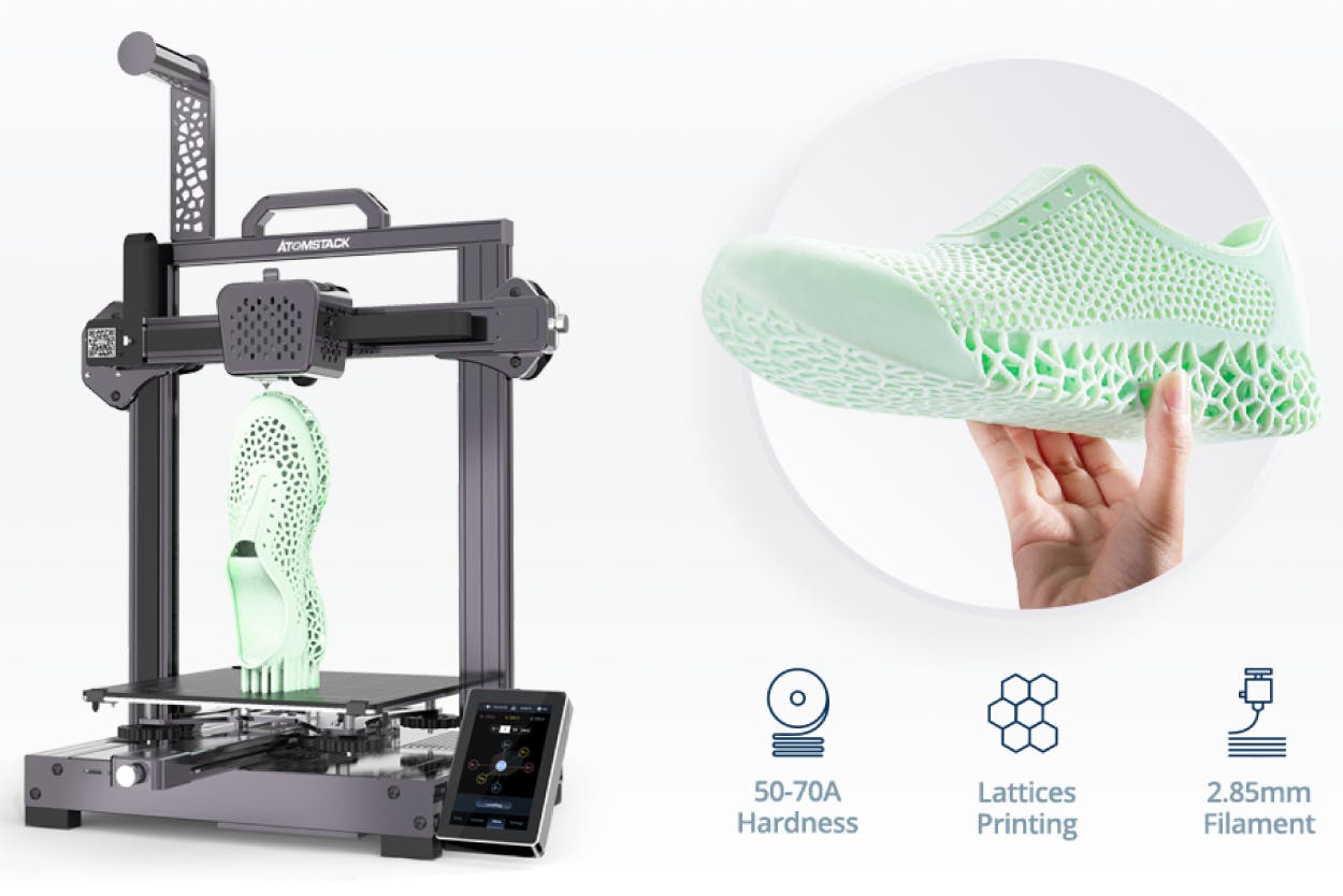 シューズまで作れる 高品質なラバー素材対応の3dプリンター Cambrian Campfire キャンプファイヤー シューズまで作れる 高品質なラバー素材対応の3dプリンター Cambrian Campfire キャンプファイヤー