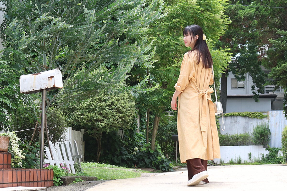 創業100年 岩手の老舗染物屋 京屋染物店 の職人技術が詰まった毎日着たいワンピ Campfire キャンプファイヤー
