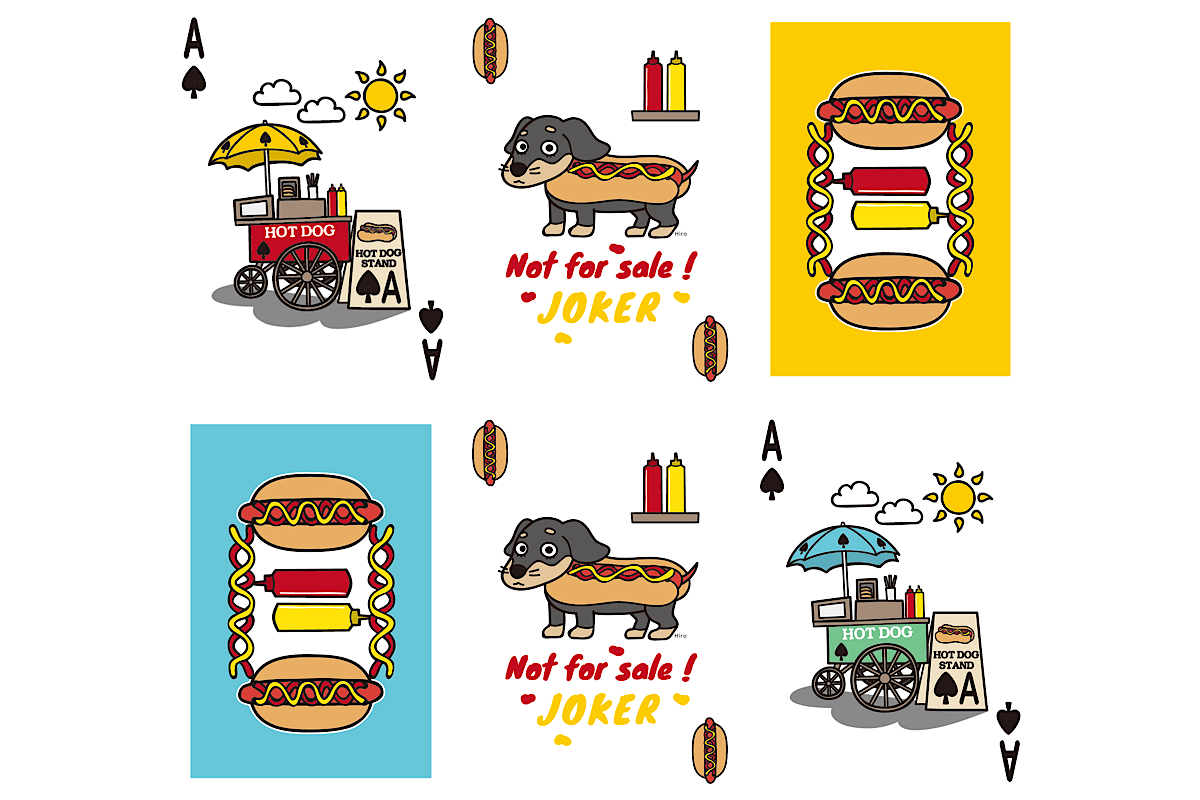中学生がプロデュースしたトランプ The Hot Dog Deck 第2弾 Campfire キャンプファイヤー 中学生がプロデュースしたトランプ The Hot Dog Deck 第2弾 Campfire キャンプファイヤー