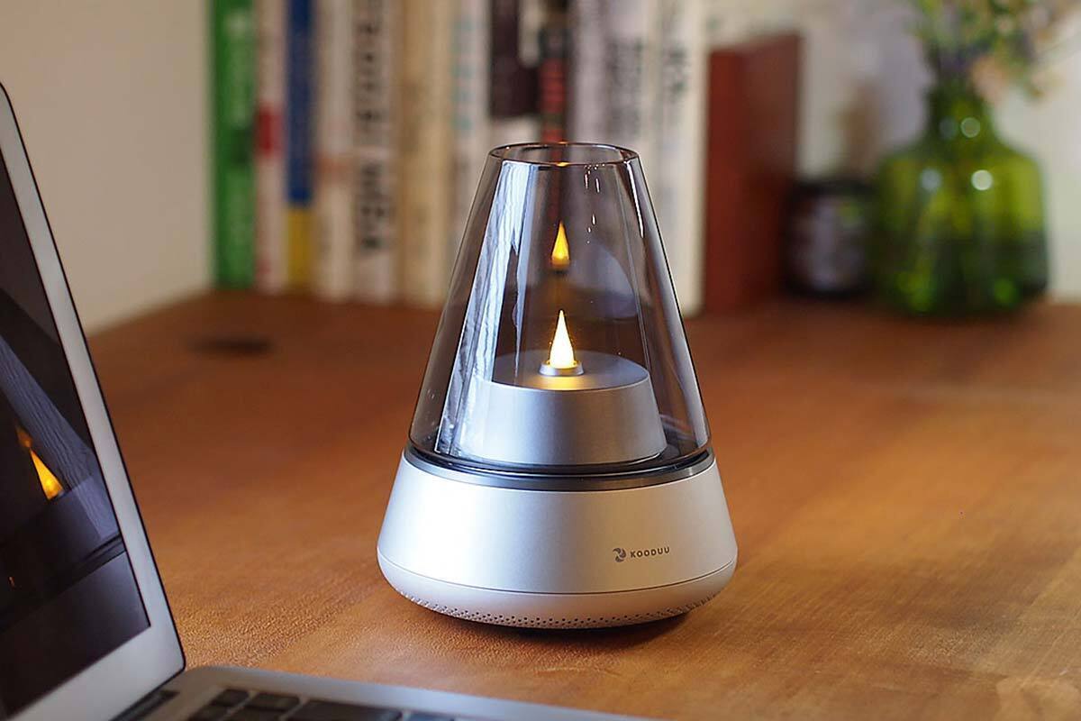 ずっとぼんやり眺めていたい】北欧発、360°サウンドのLEDランタン