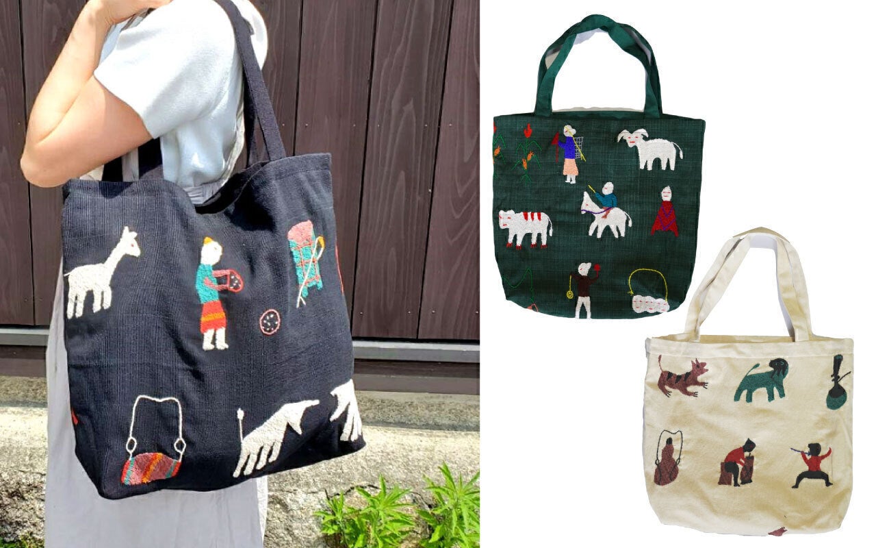 手刺繍生地】タイ・ミャンマーの工芸品と彼らの生活を守りたい