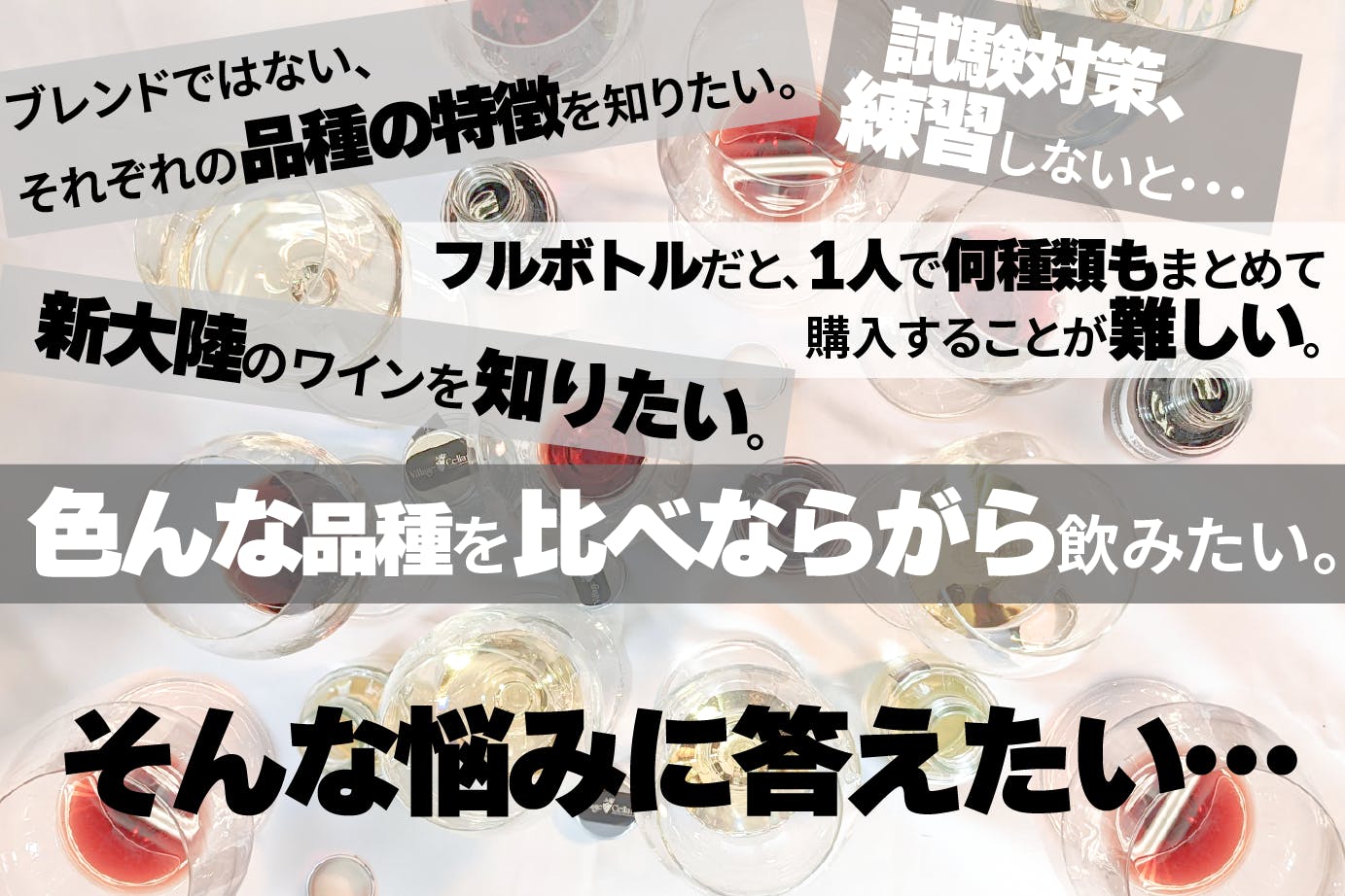 ブラインド試験対策に 100mlワインセットでソムリエ 飲食の支援者一覧 Campfire キャンプファイヤー ブラインド試験対策に 100mlワインセットでソムリエ 飲食の支援者一覧 Campfire キャンプファイヤー