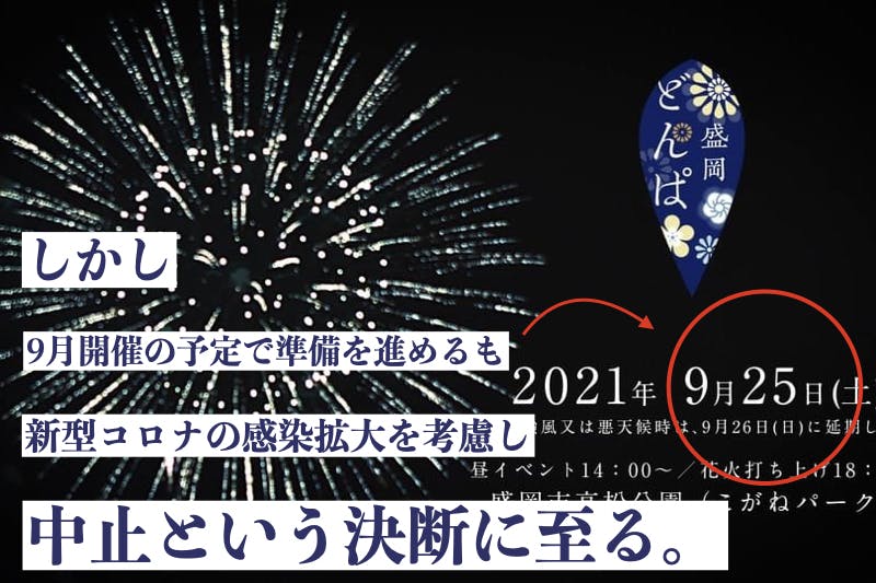 花火大会が中止に それでも 無告知 小規模 で約15分間の花火を打ち上げたい Campfire キャンプファイヤー 花火大会が中止に それでも 無告知 小規模 で約15分間の花火を打ち上げたい Campfire キャンプファイヤー