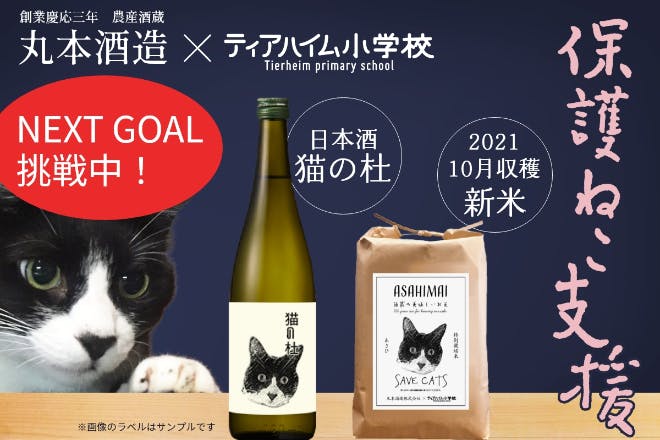 岡山の美味しいお酒とお米で 保護ねこ施設をご支援ください Campfire キャンプファイヤー