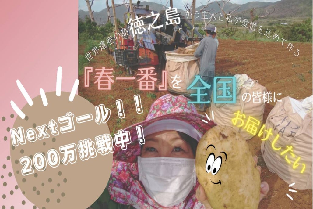世界遺産の島から主人と私が愛情を込めて作る『春一番』を全国の皆様に