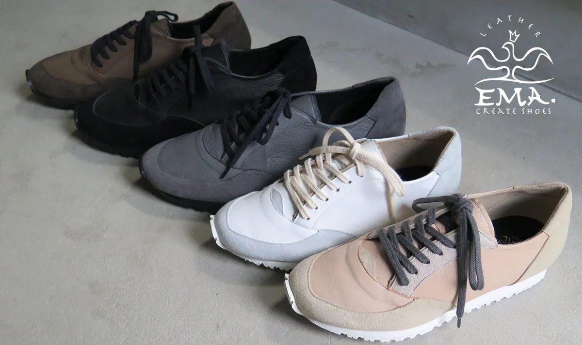 スマートな見た目とゆったりな履き心地 本革だから実現した大人のためのスニーカー Campfire キャンプファイヤー スマートな見た目とゆったりな履き心地 本革だから実現した大人のためのスニーカー Campfire キャンプファイヤー