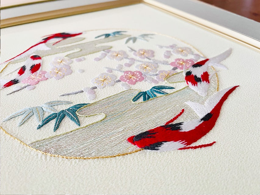 日本の美しい伝統工芸「日本刺繍をフランスへ！」パリの展覧会に出品