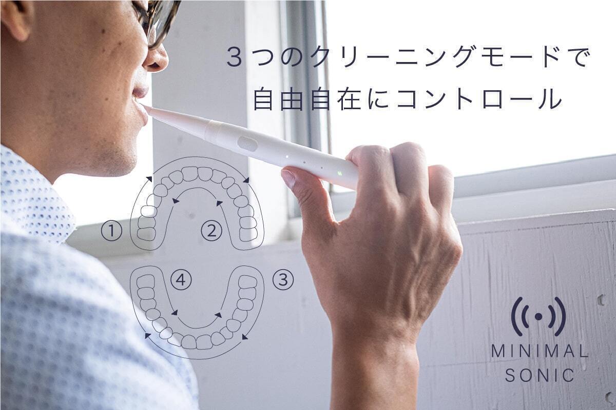 白い歯と清潔感はミニマルでつくれる。ソニックガジェット（新体験