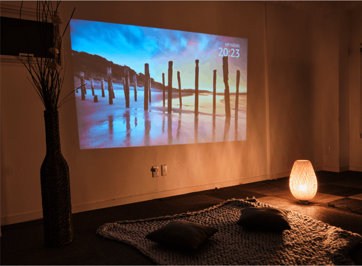 フルHD最大80インチの画面投影!耐久2万時間のずっと使える高品質