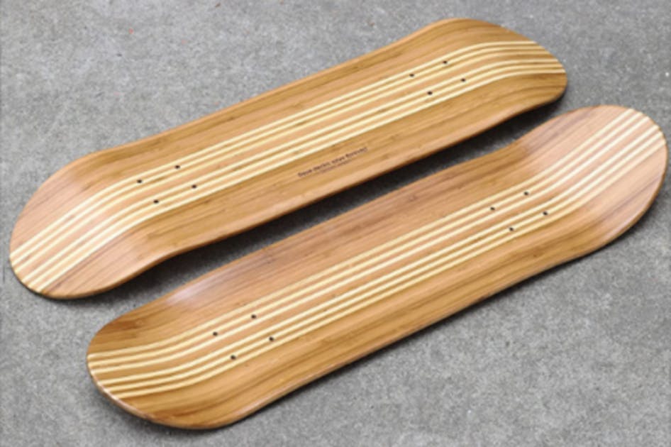 Bamboo Bomber ( レスポンスのいいスケートボードデッキ